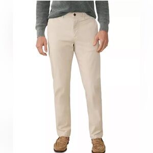 $178 Faherty Coastline Stretch Chino Pant Stone Men’s 30 x 30